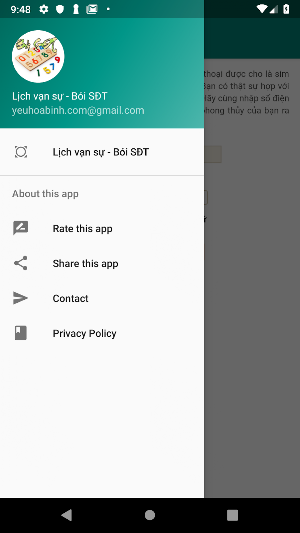 Lịch vạn sự - Bói SĐT Screenshot 0