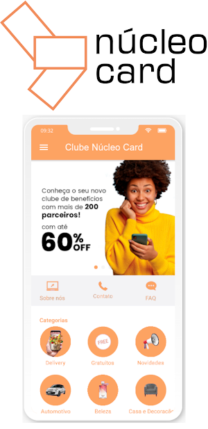 Clube Núcleo Card Screenshot 0
