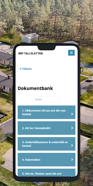 BRF Tallslätten Screenshot 2