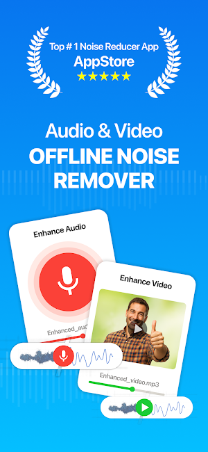 Noise Reducer & Audio Enhancer Screenshot 0
