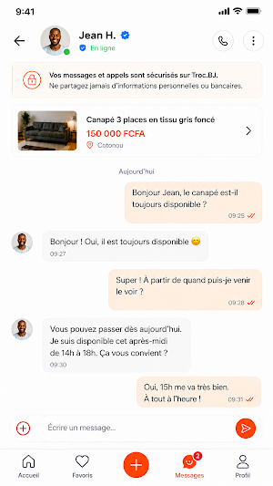 Troc.bj, petites annonces Screenshot 1