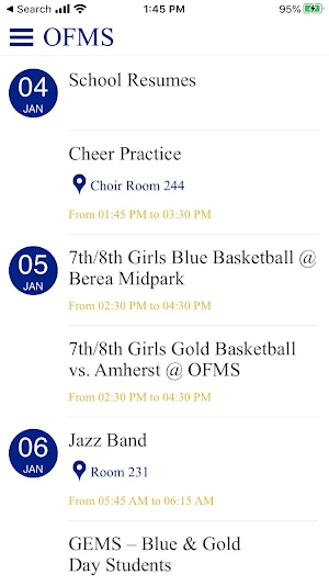 Olmsted Falls Middle School Screenshot 3