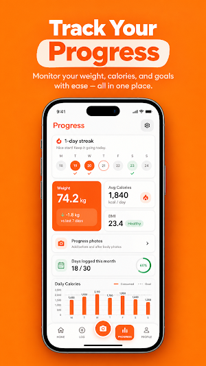 MyCalorieDoctor - Calorie AI Screenshot 1