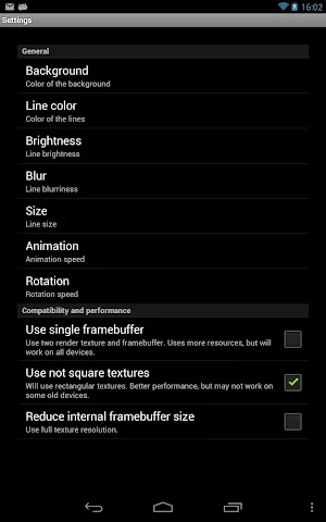 Limitless Grid Live Wallpaper Screenshot 3