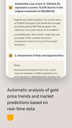 My Gold Wallet Screenshot 1
