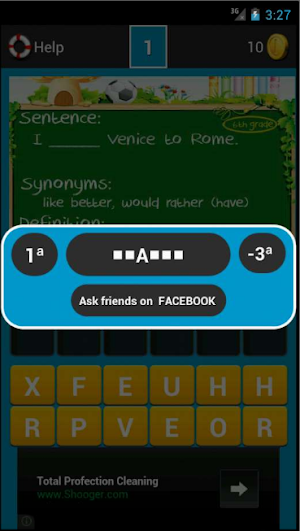 Vocabulary Games Screenshot 2