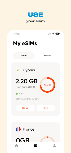 Simly - eSIM Internet Plans Screenshot 3