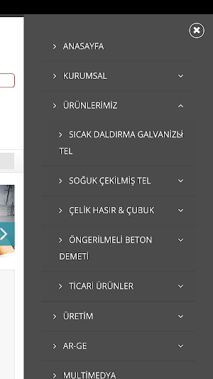 Güney Çelik Hasır A.Ş. Screenshot 2