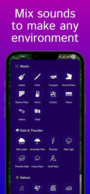White Noise Sleep Sounds Relax Screenshot 2