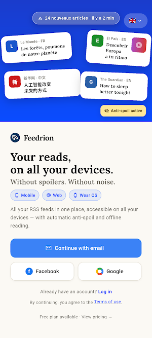 Feedrion Screenshot 0
