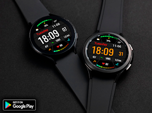 Digital Facon Watch Face Screenshot 1