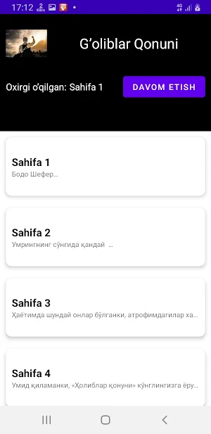 G'oliblar Qonuni Screenshot 1