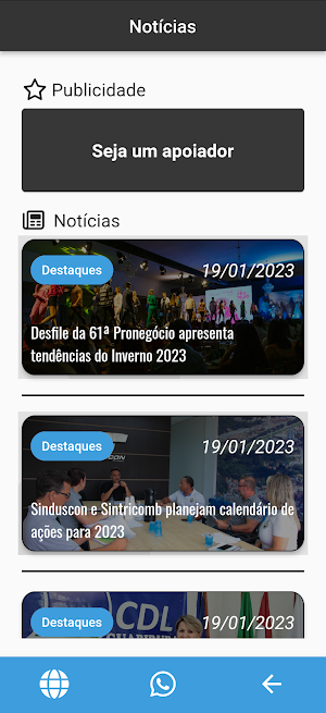 Guabiruba FM Screenshot 2