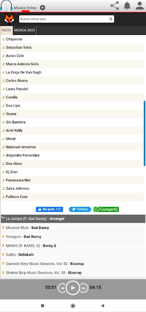 Música Online Screenshot 2