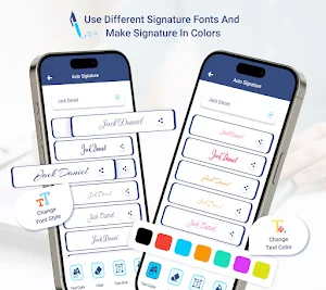 Digital Signature Maker E-Sign Screenshot 1