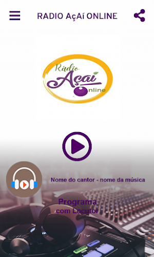 Radio Açaí Online Screenshot 1