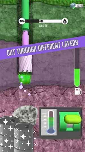 Crude Oil Drilling-Oil Mining & Drill Hunt Screenshot 1