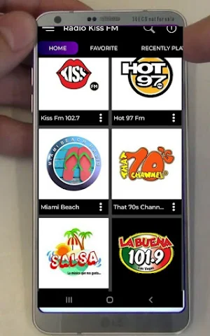Radio Kiss FM Screenshot 2