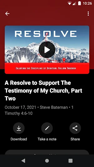 First Bible Church Screenshot 2