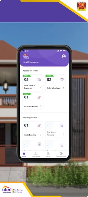 Utec Service App Screenshot 0