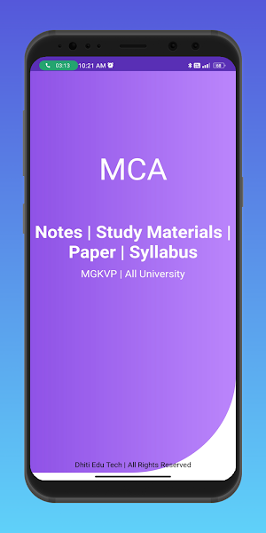 MCA- Notes , Syllabus , Paper Screenshot 0