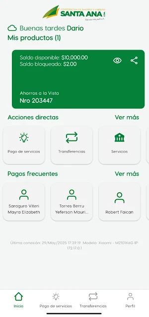 Coac Santa Ana Ltda. Screenshot 1