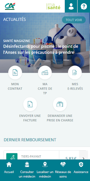 CA Ma Santé Screenshot 0