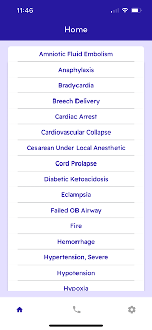 OB Emergencies Screenshot 0