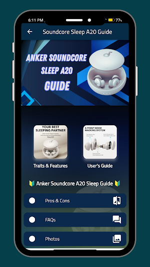 Soundcore Sleep A20 Guide Screenshot 0