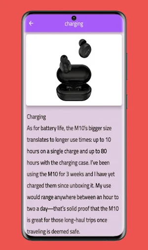 M10 Tws Earbuds guide Screenshot 2