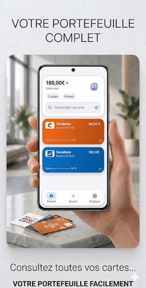 Carte Cadeau Wallet Gift Card Screenshot 0