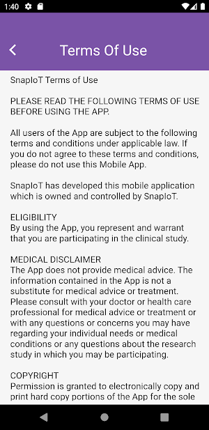 Omnipod 5 Registry Screenshot 2