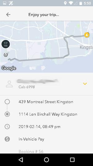 Modern City Taxi Kingston screenshot 5
