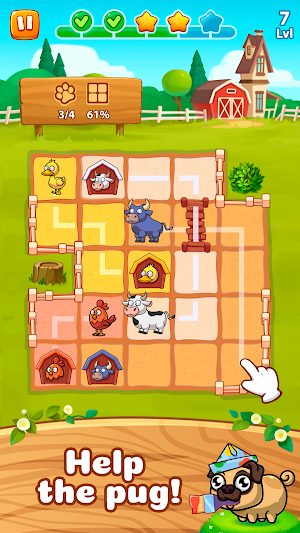 Farm Flow: Connect the Dots Screenshot 1