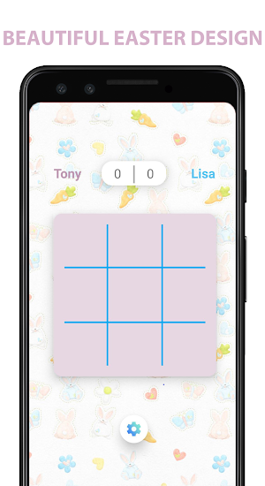 Easter Game – Tic Tac Toe Screenshot 0