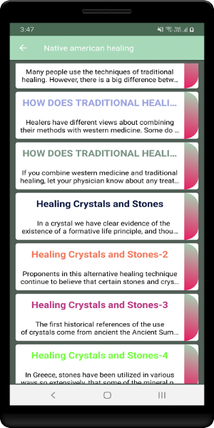 Native american healing Screenshot 1