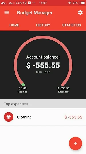 Your Budget Manager Screenshot 0