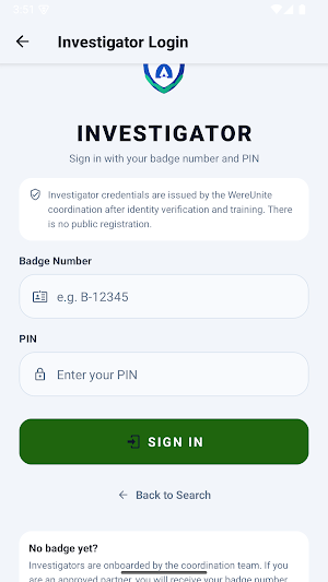 ANAIS - Community Safety Screenshot 3