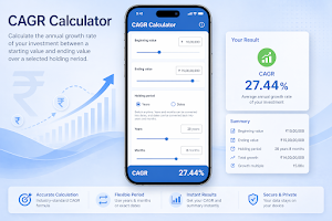 CAGR Calculator Screenshot 1