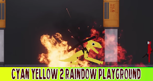 Cyan yellow raindow Melon 2 Screenshot 0