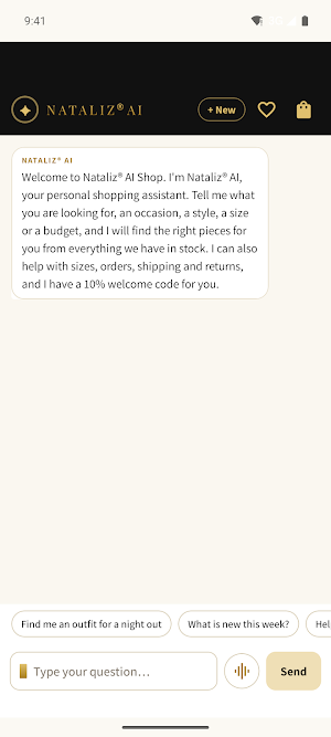 Nataliz® AI Shop Screenshot 0