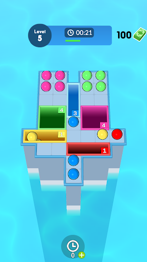 ColorBall Drop Puzzle Screenshot 1
