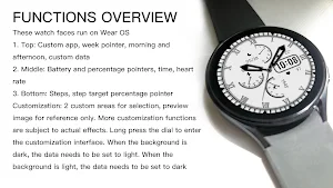 Quartz White Ink For Wear OS Screenshot 3