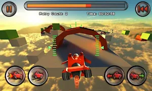 Jet Car Stunts Lite Screenshot 2