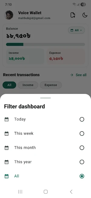 Voice Wallet: AI Expenses Screenshot 2