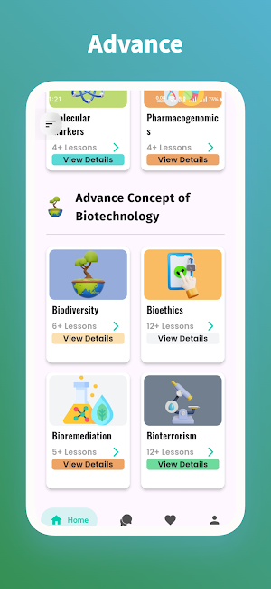 Learn Biotechnology Tutorials Screenshot 3