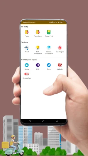 REMJEK - Ojek dan Makanan Screenshot 1