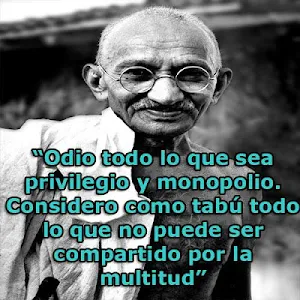 Pensamientos de Mahatma Gandhi Screenshot 1