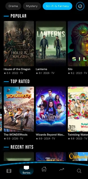 CineVS : Filmes, Séries Screenshot 1