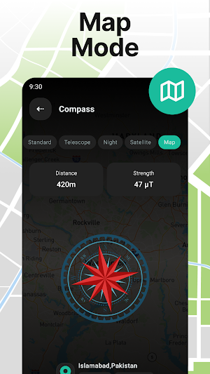 Digital Compass for Android Screenshot 2